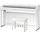 Цифровое фортепиано Kawai CN 201 Premium Satin White (с банкеткой) - 