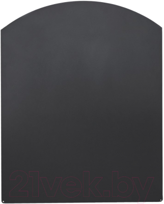 Предтопочный лист КПД LP06 2мм 1000x1000мм (черный)