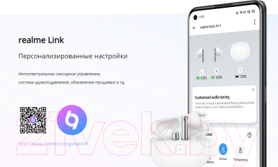 Беспроводные наушники Realme Buds Air 3 RMA2105 (синий)