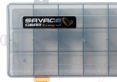 Набор емкостей для наживки Savage Gear Flat Lure Box Smoke Kit / 74233