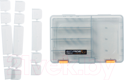 Коробка рыболовная Savage Gear Lurebox 5D Smoke / 76777
