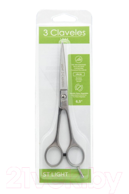 Ножницы парикмахерские 3 Claveles ST Light 12577 с микронасечкой