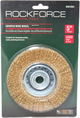 Изображение товара Щетка для электроинструмента RockForce RF-BWF005