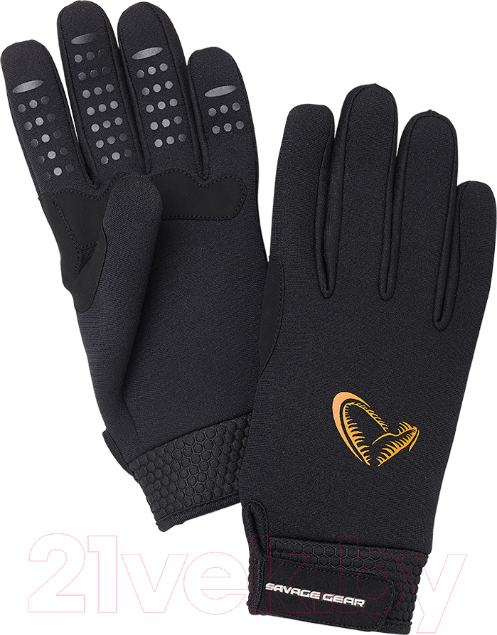 Перчатки для охоты и рыбалки Savage Gear Neoprene Stretch Glove 76466