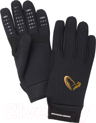Перчатки для охоты и рыбалки Savage Gear Neoprene Stretch Glove 76466 (L, черный)