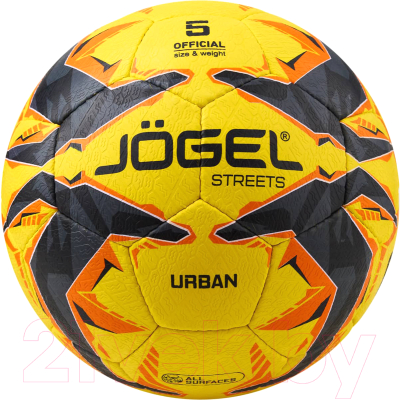 Футбольный мяч Jogel Urban №5 / BC22 (размер 5, желтый)