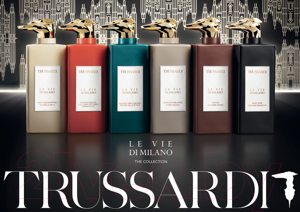 Парфюмерная вода Trussardi Le Vie di Milano Musc Noire Perfume Enhancer