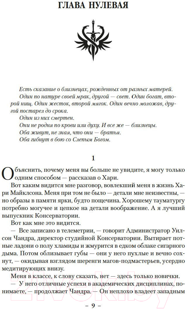 Художественная книга Азбука Клинок Тишалла (Стовер М.) — фото 4