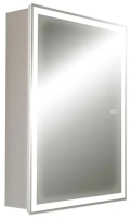 Шкаф с зеркалом для ванной Silver Mirrors Киото-2 60 R / LED-00002682 (с подогревом) - 