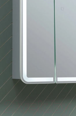 Шкаф с зеркалом для ванной Aquanet Оптима 70 / 311861
