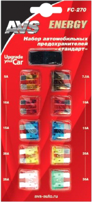Изображение товара Комплект предохранителей для автомобиля AVS FC-270 / 43734