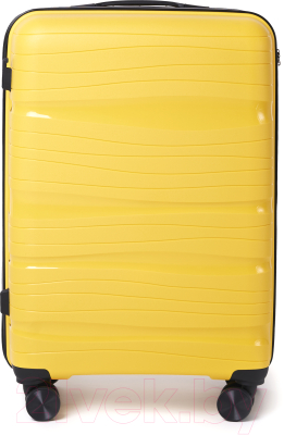 Чемодан на колесах Pride РР-9801 (L, желтый)