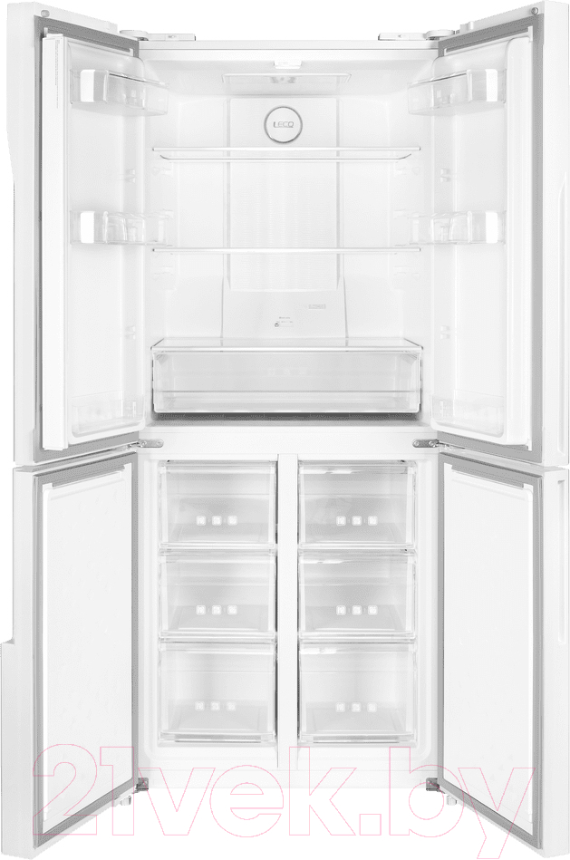 Холодильник с морозильником Maunfeld MFF 182NFWE