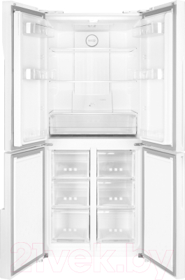 Холодильник с морозильником Maunfeld MFF 182NFWE