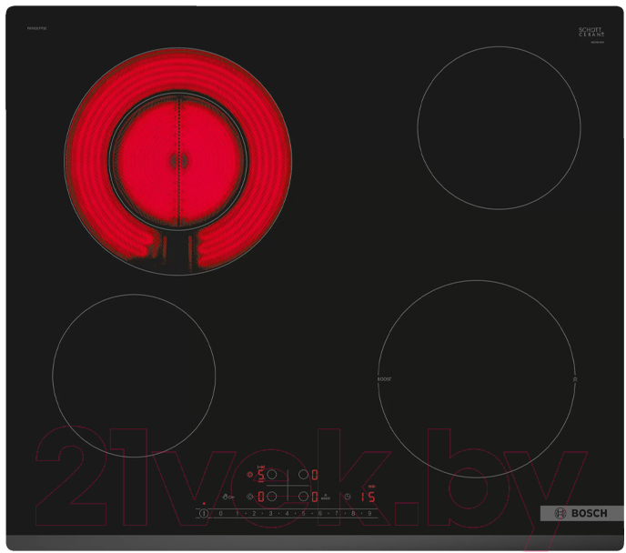 Электрическая варочная панель Bosch PKF631FP3E