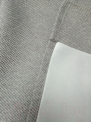Шторы Модный текстиль 03L / 112MT6670M28 (260x150, 2шт, средне-серый)