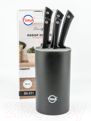 Набор ножей TimA BlackSet BS-ST1