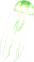 

Декорация для аквариума, Цветная медуза / 234/418956/light-green