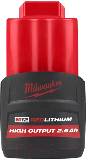 Аккумулятор для электроинструмента Milwaukee M12 HB2.5 High Output / 4932480164