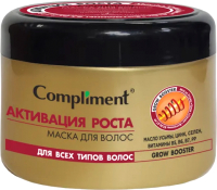 Маска для волос Compliment Grow Booster Активация роста (500мл) - 