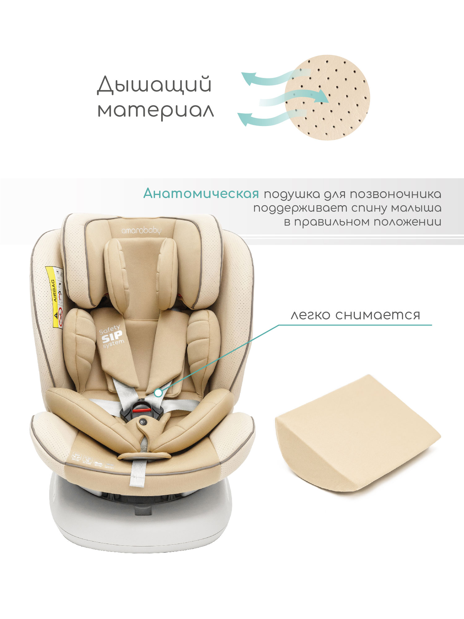 Автокресло Amarobaby Champion Isofix / AMARO-2008CH-Be