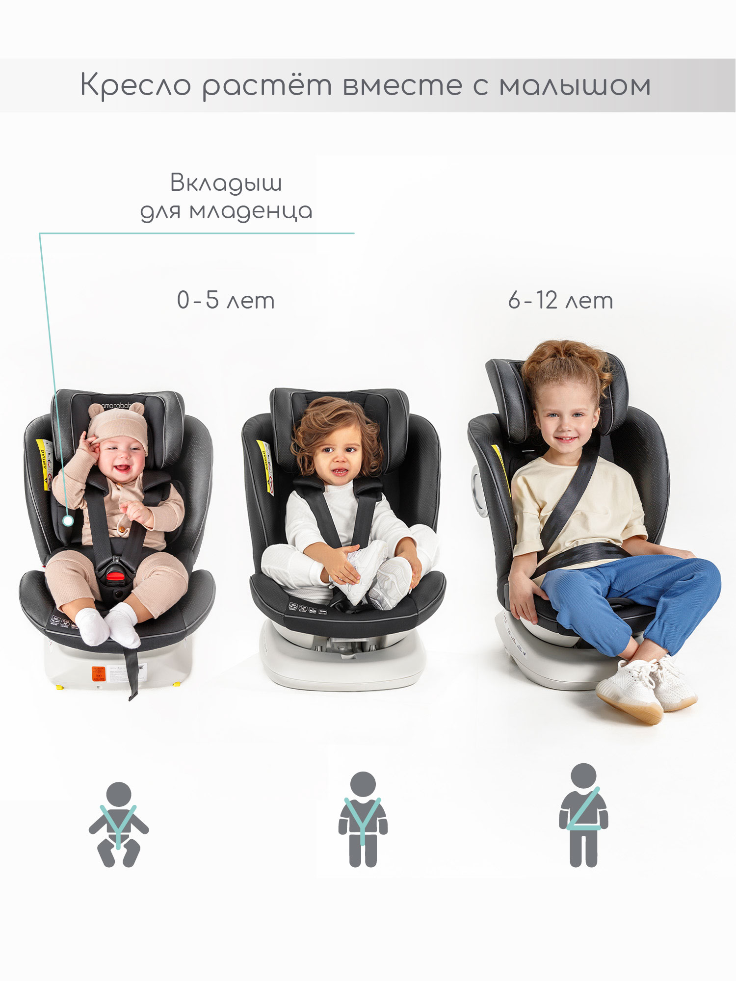 Автокресло Amarobaby Champion Isofix / AMARO-2008CH-Be