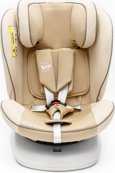 Автокресло Amarobaby Champion Isofix / AMARO-2008CH-Be (бежевый)
