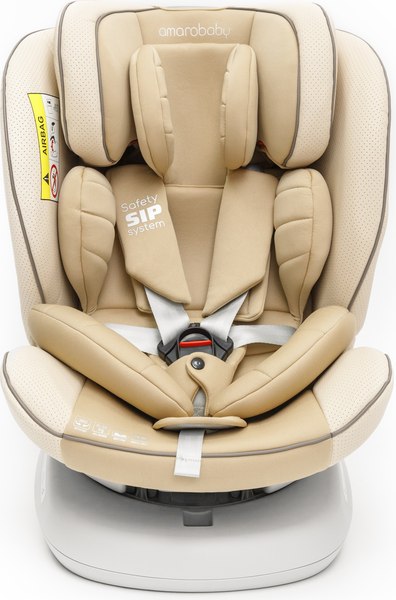 Автокресло Amarobaby Champion Isofix / AMARO-2008CH-Be (бежевый)