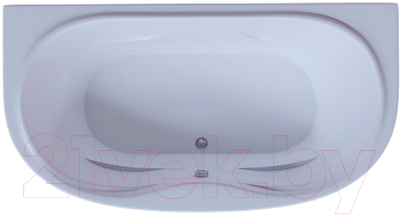 Ванна акриловая Aquatek Мелисса 180x95 / MEL180-0000011 (с фронтальным и боковым экраном,каркасом)