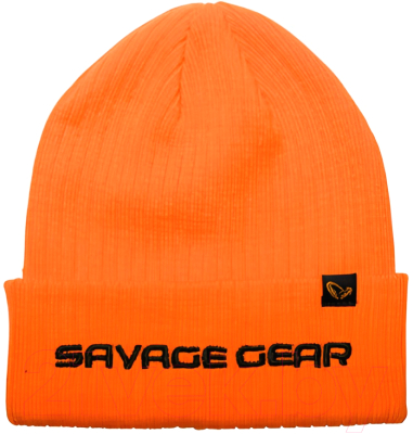 Шапка Savage Gear Fold-Up Beanie / 73742 (оранжевый)