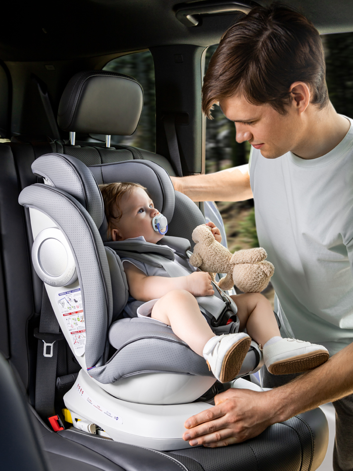 Автокресло Amarobaby Champion Isofix / AMARO-2008CH-Se