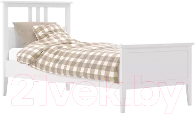 Односпальная кровать Импэкс Leset Мира 90x200 (белый)