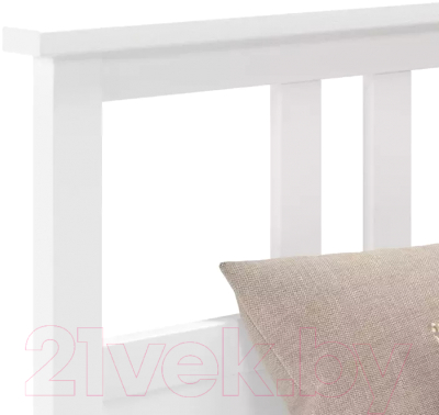 Двуспальная кровать Импэкс Leset Мира 160x200 (белый)