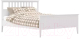 Двуспальная кровать Импэкс Leset Мира 160x200 (белый) - 