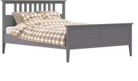 Двуспальная кровать Импэкс Leset Мира 160x200 (серый) - 