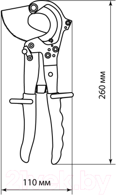 Изображение товара Кабелерез TDM НС-32 / SQ1027-0210