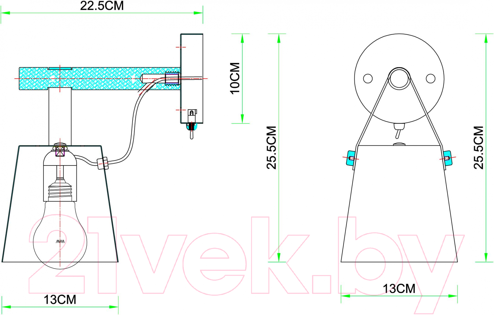 Бра Arte Lamp Thomas A7032AP-1BK