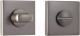 Фиксатор дверной защелки VELA Prima WC-Quadro (графит) - 