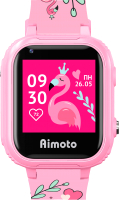 Умные часы детские Aimoto Pro 4G / 8100821 (фламинго) - 