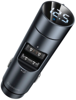 Bluetooth адаптер для автомобиля Baseus Column / CCNLZ01-C/CCNLZ-B0G (темно-серый) - 