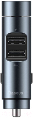 Bluetooth адаптер для автомобиля Baseus Column / CCNLZ01-C/CCNLZ-B0G (темно-серый)