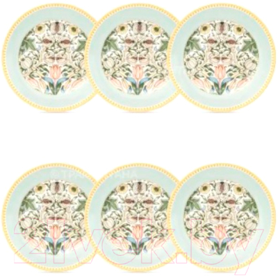 Набор тарелок Fioretta Flowers TDS587 (6шт)