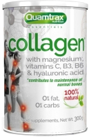 Комплексная пищевая добавка Quamtrax Collagen With Magnesium Vit C B3B6 & Hyaluronic Acid (300г) - 