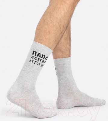 Изображение товара Носки Mark Formelle 017A-2257 (р.29-31, светло-серый меланж-3, 3 пары)