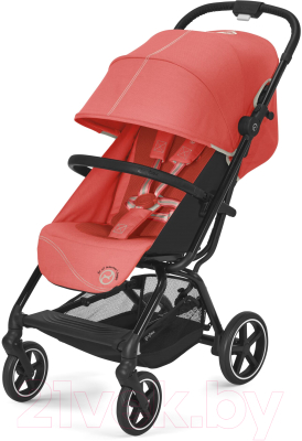 Детская прогулочная коляска Cybex Eezy S+2 (Hibiscus Red)