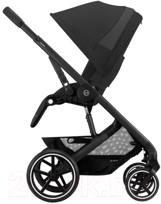 Детская прогулочная коляска Cybex New Balios S Lux BLK (Moon Black)