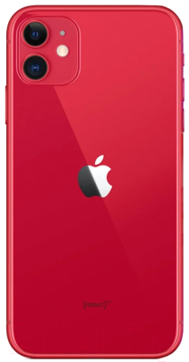 Смартфон Apple iPhone 11 64GB / 2AMWLV2 восстановленный Breezy Грейд A (красный)