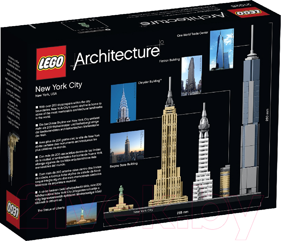 Конструктор Lego Architecture Нью-Йорк / 21028