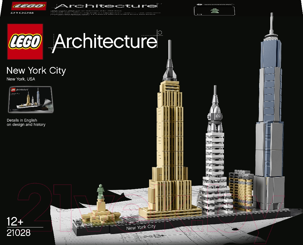 Конструктор Lego Architecture Нью-Йорк / 21028