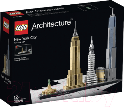 Конструктор Lego Architecture Нью-Йорк / 21028